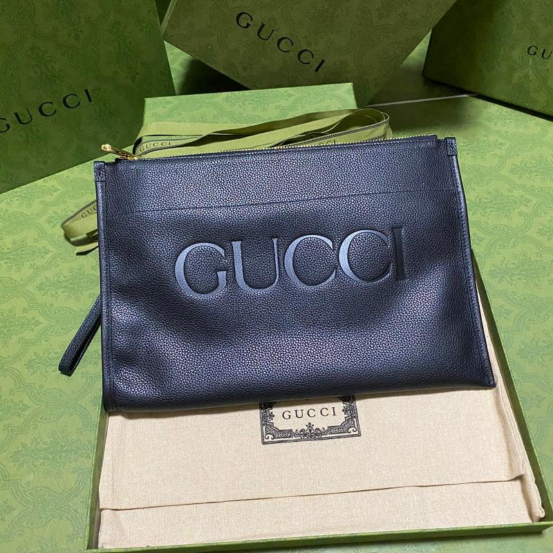 Gucci Backpacks Handbag 681200 full leather embossing